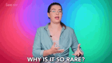 Why Is It So Rare Blue History GIF - Why Is It So Rare Blue History Color Blue GIFs