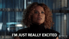 Im Just Really Excited Lesley Ann Brandt GIF - Im Just Really Excited Lesley Ann Brandt Mazikeen GIFs