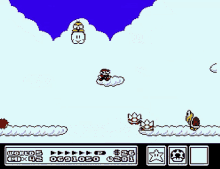 lakitu super mario bros_3 game over bombardment strong enemy lakitu super mario bros_3 game over bombardment strong enemy