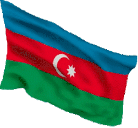 Azerbaijan Flag Of Azerbaijan Sticker - Azerbaijan Flag Of Azerbaijan Boz Qurd Stickers