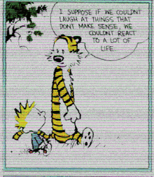 Calvin And Hobbes Truth GIF - Calvin And Hobbes Truth Laugh GIFs