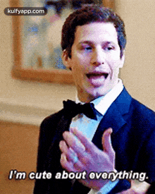 I'M Cute About Everything..Gif GIF - I'M Cute About Everything. B99 Hindi GIFs