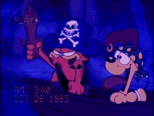 Garfield Pirates GIF - Garfield Pirates Play GIFs