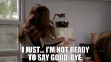 Glee Rachel Berry GIF - Glee Rachel Berry Im Not Ready To Say Good Bye GIFs