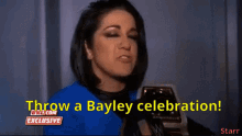 Bayley Wwe GIF - Bayley Wwe Throw A Bayley Celebration GIFs