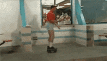 Terry Roller Skate GIF - Terry Roller Skate Reno911 GIFs