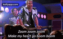 Zoom Zoom Zoommake My Heart Go Boom Boom.Gif GIF - Zoom Zoom Zoommake My Heart Go Boom Boom Musician Person GIFs