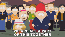 We Are All A Part Of This Together Kyle Broflovski GIF - We Are All A Part Of This Together Kyle Broflovski Gerald Broflovski GIFs