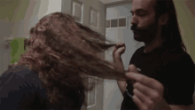 What Is This Long Hair GIF - What Is This Long Hair Fix It GIFs