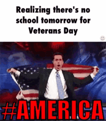Happy Veterans Day GIF - Veterans Day Colbert Remembrance GIFs