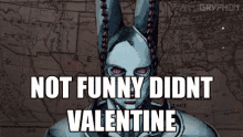 Not Funny Didnt Laugh Funny Valentine GIF - Not Funny Didnt Laugh Funny Valentine Jojo GIFs