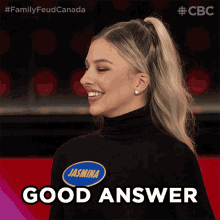 Good Answer Family Feud Canada GIF - Good Answer Family Feud Canada You Got It GIFs