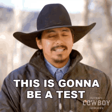 This Is Gonna Be A Test Stephen Yellowtail GIF - This Is Gonna Be A Test Stephen Yellowtail Ultimate Cowboy GIFs