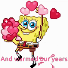 cbs great moments spongebob hearts love warmed our year