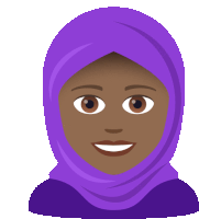 Headscarf Joypixels Sticker - Headscarf Joypixels Hijab Stickers
