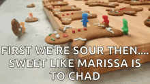 Ginger Bread Man Sour Patch Kids GIF - Ginger Bread Man Sour Patch Kids Head GIFs