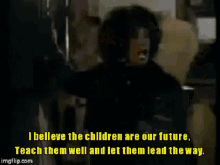 Whitney I Believe The Children Are Our Future GIF - Whitney I Believe The Children Are Our Future GIFs