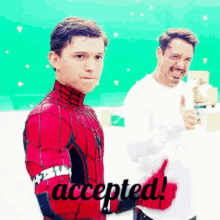 Spider Man Accepted GIF - Spider Man Accepted Thumbs Up GIFs