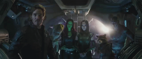 Guardians Of The Galaxy Avengers Infinity War GIF - Guardians Of The Galaxy  Avengers Infinity War Waving - Discover &amp; Share GIFs