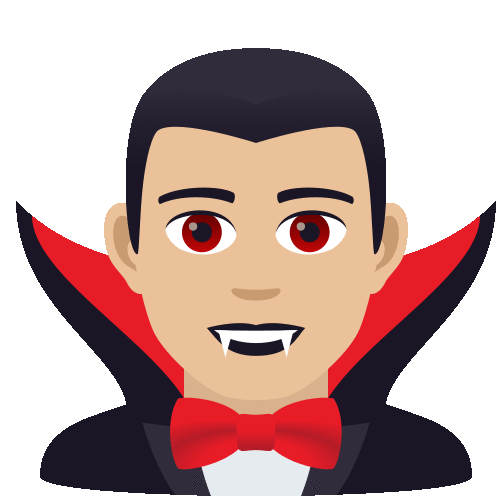 Vampire Joypixels Sticker - Vampire Joypixels Dracula - Discover ...