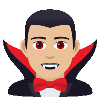Vampire Joypixels Sticker - Vampire Joypixels Dracula Stickers