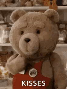 Ted Love You More GIF - Ted Love You More Blow Kiss GIFs