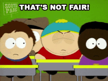 Thats Not Fair Eric Cartman GIF - Thats Not Fair Eric Cartman Clyde Donovan GIFs