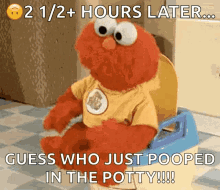Poo Baby Elmo GIF - Poo Baby Elmo Toilet GIFs