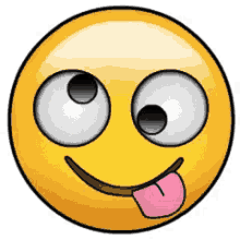 Emoji Crazy GIF - Emoji Crazy Tongue Out GIFs
