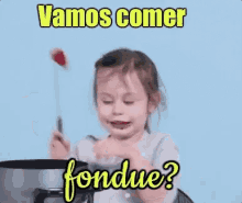Vamos Comer Fondue? /  Fondue De Chocolate / Inverno / GIF - Fondue Winter Child GIFs