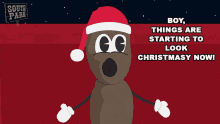 Boy Things Are Starting To Look Christmasy Now Mr Hankey GIF - Boy Things Are Starting To Look Christmasy Now Mr Hankey South Park GIFs