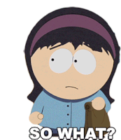 So What Jenny Sticker - So What Jenny South Park Stickers