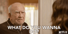 What Do You Wanna Do Edward Asner GIF - What Do You Wanna Do Edward Asner Abe Rifkin GIFs