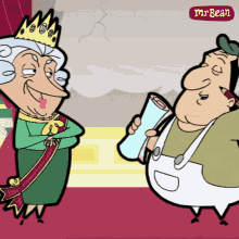 Mmm Queen GIF - Mmm Queen Bean Cartoon GIFs
