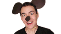 Imitacao Mickey Fantasia Mickey Mouse Sticker - Imitacao Mickey Fantasia Mickey Mouse Mickey Mouse Stickers