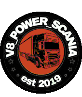 V8powerscania Truck Sticker - V8powerscania Scania Truck Stickers