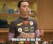 Welcome To My Life The Big Bang Theory GIF - Welcome To My Life The Big Bang Theory Sheldon Cooper GIFs