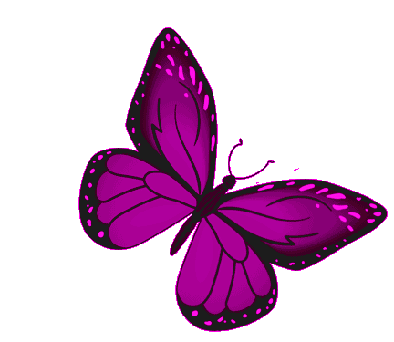 Butterfly Violet Butterfly Sticker - Butterfly Violet Butterfly Freedom Stickers