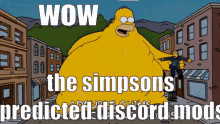 simpsons fat discord mod wow the simpsons predicted discord mods
