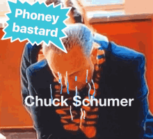 Phoney Bastard Chuck Schumer GIF - Phoney Bastard Chuck Schumer Crying GIFs