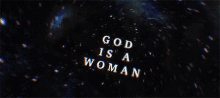 god is a woman sky stars