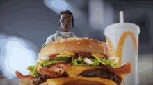 Mcdonalds The Travis Scott Meal GIF - Mcdonalds The Travis Scott Meal Travis Scott Burger GIFs