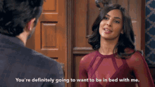days of our lives dool gabi hernandez dimera camila banus be in bed with me