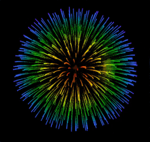 fireworks explode colorful pretty