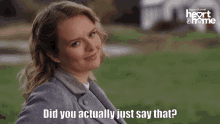 Say What For Real GIF - Say What For Real When Calls The Heart GIFs