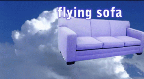 Flying Sofa Chairs GIF - Flying Sofa Sofa Chairs GIFs