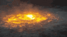 fire ocean