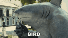 Bird King Shark GIF - Bird King Shark The Suicide Squad GIFs
