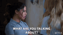 What Are You Talking About Cinthya Carmona GIF - What Are You Talking About Cinthya Carmona Sophie Cardona GIFs