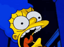 Marge Simpson GIF - Marge Simpson Scream GIFs